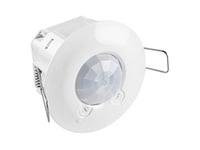 Legrand 048944 Détecteur de Mouvement Fixation Plafond, IR 360° sur 8m, Blanc