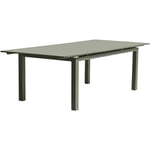 Miami - Table de jardin 12 places en aluminium kaki Dcb Garden