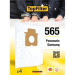 TopFilter 64565 Lot de 4 sacs aspirateur Samsung et Panasonic sac aspirateur ...