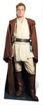 Obi Wan Kenobi (McGregor) Star Wars Cardboard Cutout Fun Figure 185cm Tall