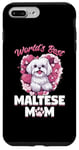 iPhone 7 Plus/8 Plus Maltese Dog Breed Pet World's Best Maltese Mom Case