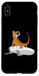 Coque pour iPhone XS Max Beardie Reptiles Gamers - Dragon barbu jouant au jeu vidéo