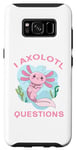 Coque pour Galaxy S8 I Axolotl Questions Amphibien mignon