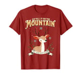 Reindeer Go Tell It On The Mountain That Jesus Christ Kids 2 T-Shirt