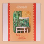 Scheepjes - Lucy Tiffney Papier peint Collection (60x40cm) Santa Tapisserie Trousse pour Mur Décoration - 1 Ensemble