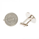 Manchester City FC Silver Plated Crest Cufflinks