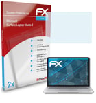 atFoliX 2x Screen Protector for Microsoft Surface Laptop Studio 2 clear