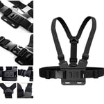 Mount Chest Body Harness Belt Adjustable Strap For Gopro 10 9 8 7 DJI Action 2