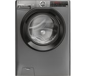 HOOVER H Wash 350 H3DPS4966TAMBR80 9 kg Washer Dryer - Graphite, Silver/Grey
