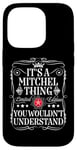 Coque pour iPhone 14 Pro Le nom Mitchel est une histoire de Mitchell que vous ne comprendriez pas