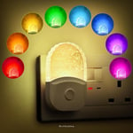 Emeritpro Night Light, Night Light Plug in Wall with Dusk to Dawn, 0.5W Warm 3