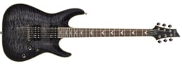 Schecter Omen 6 Extreme See Through Black