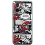 ERT GROUP Coque de téléphone Portable pour Xiaomi REDMI 12C/ REDMI 11A Original et sous Licence Officielle Marvel Motif Spider Man 001 adapté à la Forme du téléphone Portable, Coque en TPU