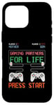 iPhone 16 Pro Max Mother And Son Gaming Partners for Life Video Game Gamer Case