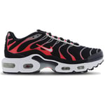 Baskets enfant Nike  BASKETS  AIR MAX PLUS TN ROUGES ET NOIRES