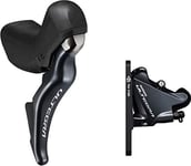 Shimano Ultegra ST-R8025 Ultegra 11-spd short reach STI bled with BR-R8070 calliper, right front