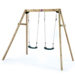 Plum Wooden Double Swing