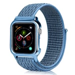 Apple Watch Series 4 44mm durable nylon watch band - Baby Blue