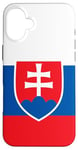 iPhone 16 Plus Slovak Flag of Slovakia Case