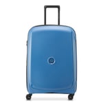 DELSEY PARIS - Belmont Plus - Valise soute Rigide recyclé et Recyclable 70x47x31 cm - 80 L - L - Bleu Zinc