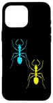 Coque pour iPhone 16 Pro Max Fourmis rétro années 80 90 fourmi insectes enfants animaux de la forêt