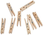 Rayher pince à linge en bois pince à linge en un lot de 100 pince à linge bois idéal pour vos activités de loisirs créatifs & scrapbooking bois