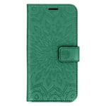 Case for Samsung Galaxy S20 FE Wallet Video Holder Mandala Flower Pattern green