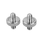 SmallRig 828 Double Head Stud w/1/4"+1/4 Han/Han-skrue i begge ender 2pk