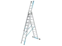 Zarges Skymaster Plus X Combination Ladder 3-Part 3 x 10 Rungs ZAR41579