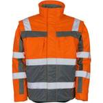 VINTERJAKKE,5XL,HI-VIS ORANGE/