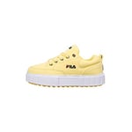 Fila Fille Sandblast C Kids Basket, Pale Banana, 30 EU