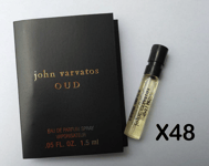 John Varvatos OUD Eau De Parfum 72ml (1.5ml x 48) men's EDP DISCONTINUED FASTP&P