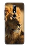 Lion King of Forest Case Cover For Nokia X5, Nokia 5.1 Plus