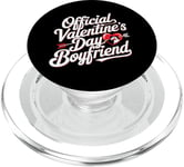 Couple Valentines Day Romantic Relationship Funny Boyfriend PopSockets PopGrip for MagSafe