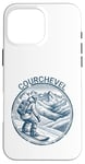 Coque pour iPhone 16 Pro Max Courchevel France Snowboard Snowboarder