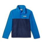 Columbia Steens Mtn 2 1/4 Snap Fleece Pull-Over Youth Unisex Fleece Pull Over, Colour Collegiate Navy/Bright Indigo, Size L