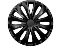 Autoserio Wheel Covers Optic R15 Black