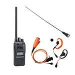 Icom lang antenne til ProHunt, 141 MHz - sort