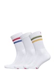 Danish Endurance Tennis Crew Socks 3-Pack Vit