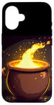 iPhone 16 Funny Cauldron for Witches and Cooks Case