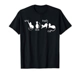 Cute Uno Dos Tres Cat Spanish Español Pet Lover Funny Gift T-Shirt