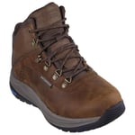 Skechers Bottes Meroe Pikeman pour Homme Bottine, Cuir synthétique Marron, 46 EU