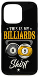 iPhone 13 Pro Billiards Pool Player Ball Vintage 8 Ball 9 Ball This Is My Case