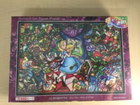 500 Piece Jigsaw Puzzle Alice Story in the Wonderland Stained Glass Gutto Series