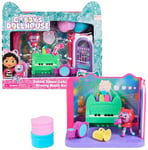 Gabby et la Maison Magique - Gabby Dollhouse - Playset La Salle De Musique DJ Miaou - 1 Figurine + Accessoires - Pièce Pour Maison de Poupée - Dessin Animé Gabby Chat - Jouet Enfant 3 Ans et +