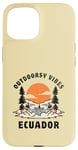 Coque pour iPhone 15 Outdoorsy Vibes Équateur Voyage Vacances Equateur