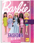 Liscianigiochi BARBIE SKETCHBOOK FASHION BOOK, 12877, Carnet de Croquis Look Tendance, m