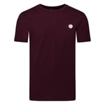 Unisport Everyday Organic T-skjorte - Bordeaux, størrelse XX-Large