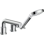 Hansgrohe - Robinet mitigeur bain douche 3 trous Talis s chromé - Chromé