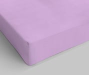 Italian Bed Linen Ki-atreve par Matthieu BOSIO sous la Feuille avec Coins Lilas Lit 170 x 200 cm